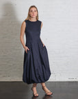 Bubble Dress in Navy by Shwetambari-Shwetambari-Idlewild-Cincinnati