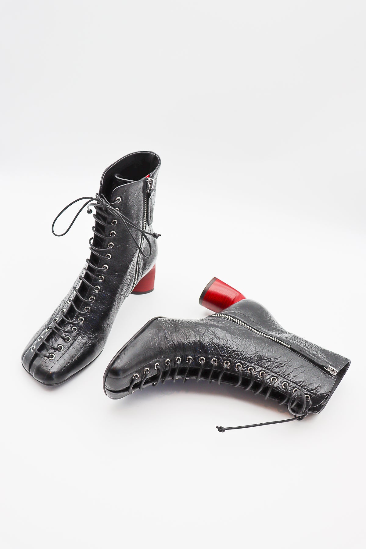 Cami 19 Bomber Boot in Nero by Halmanera-Halmanera-Idlewild-Cincinnati