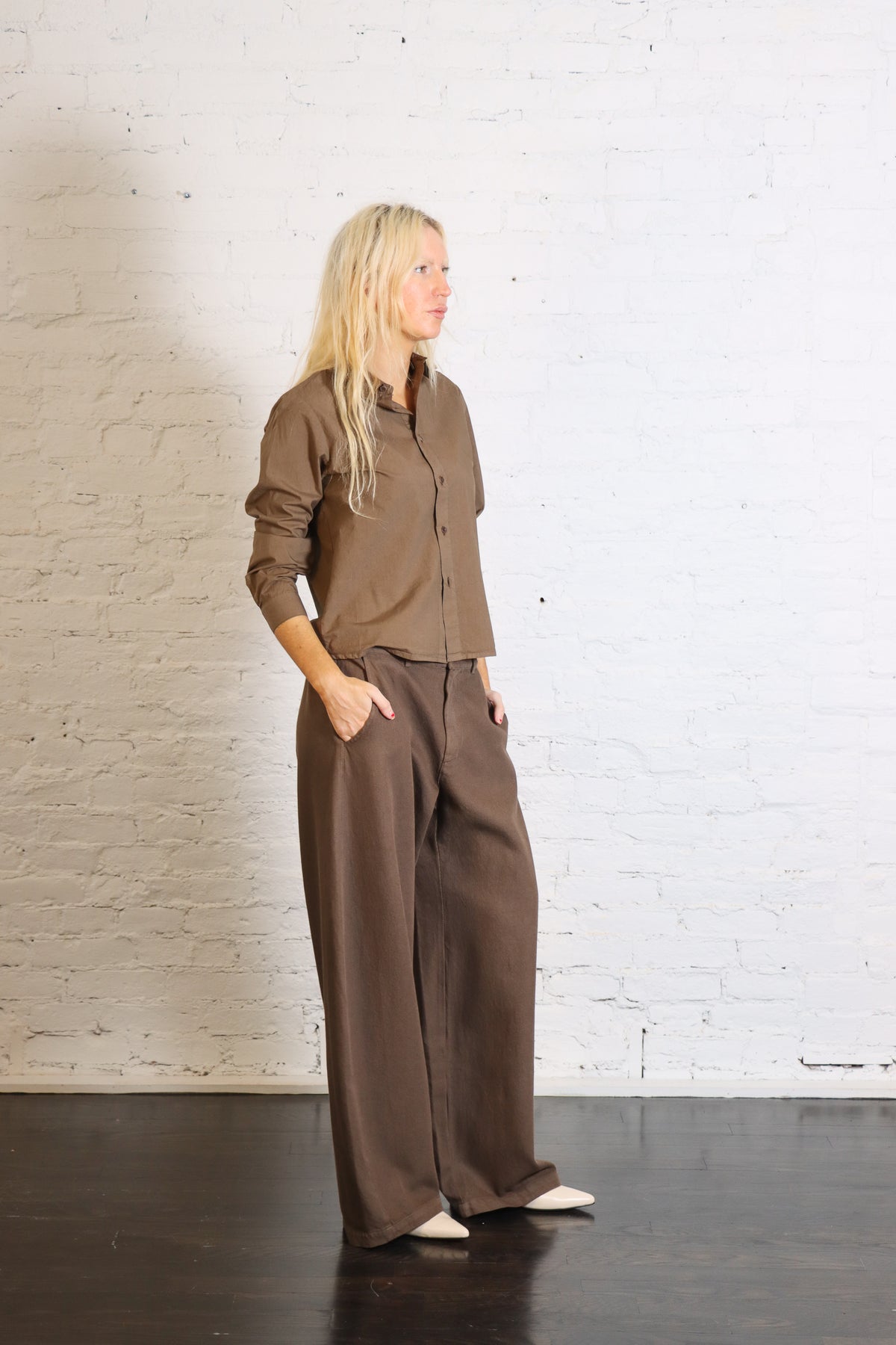 Camicia Lino in Teak by Labo.Art-Labo.art-Idlewild-Cincinnati