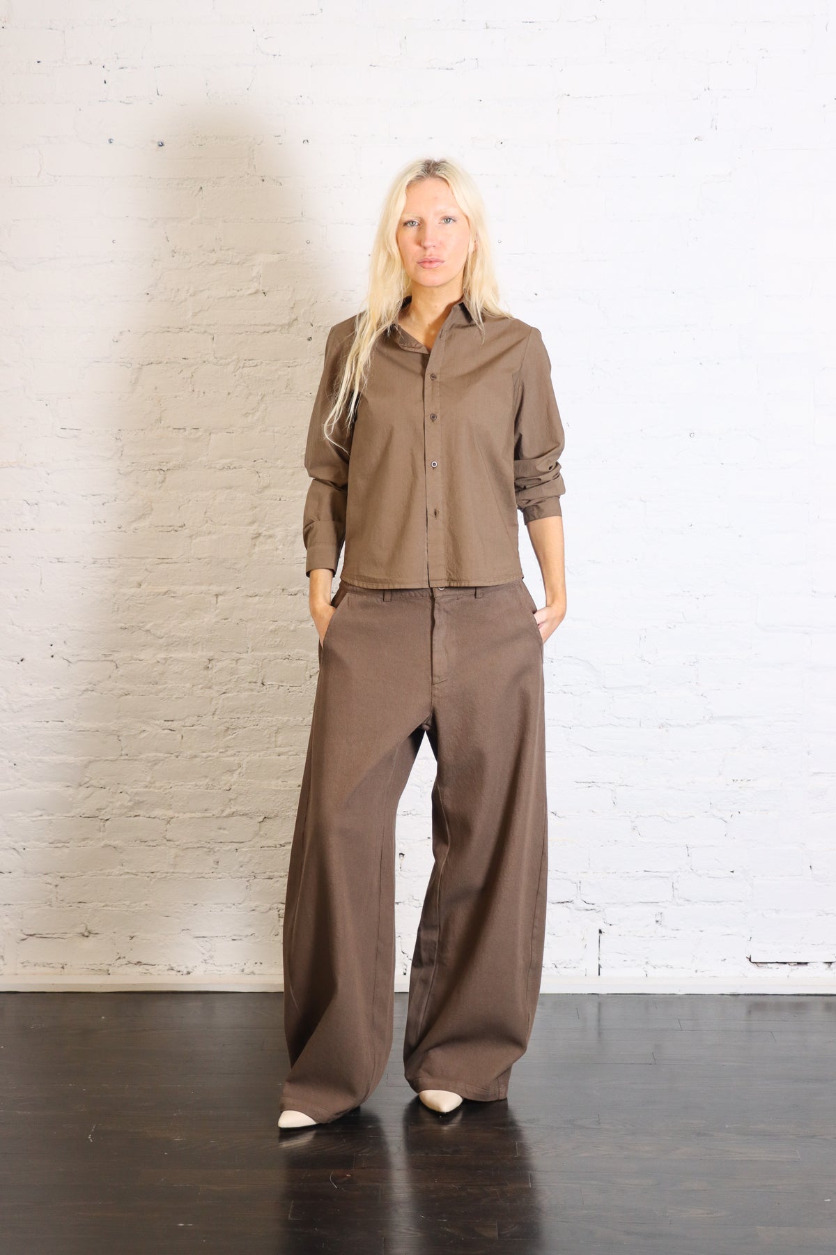 Camicia Lino in Teak by Labo.Art-Labo.art-Idlewild-Cincinnati