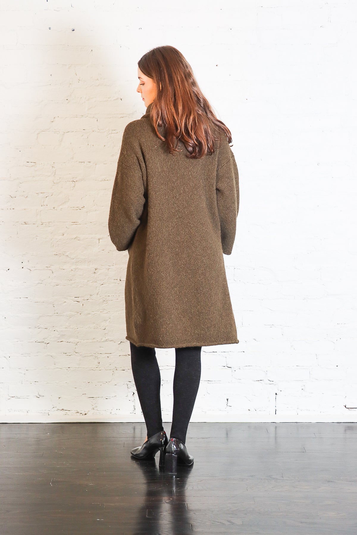 Capote Coat in Olive by Lauren Manoogian-Lauren Manoogian-Idlewild-Cincinnati