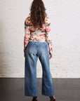 Cardi Tie Dye Cardigan in Red Multi by Rodebjer-Rodebjer-Idlewild-Cincinnati