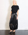 Cashmere Asymm Top Top in Black Vapor by St. Agni-St. Agni-Idlewild-Cincinnati