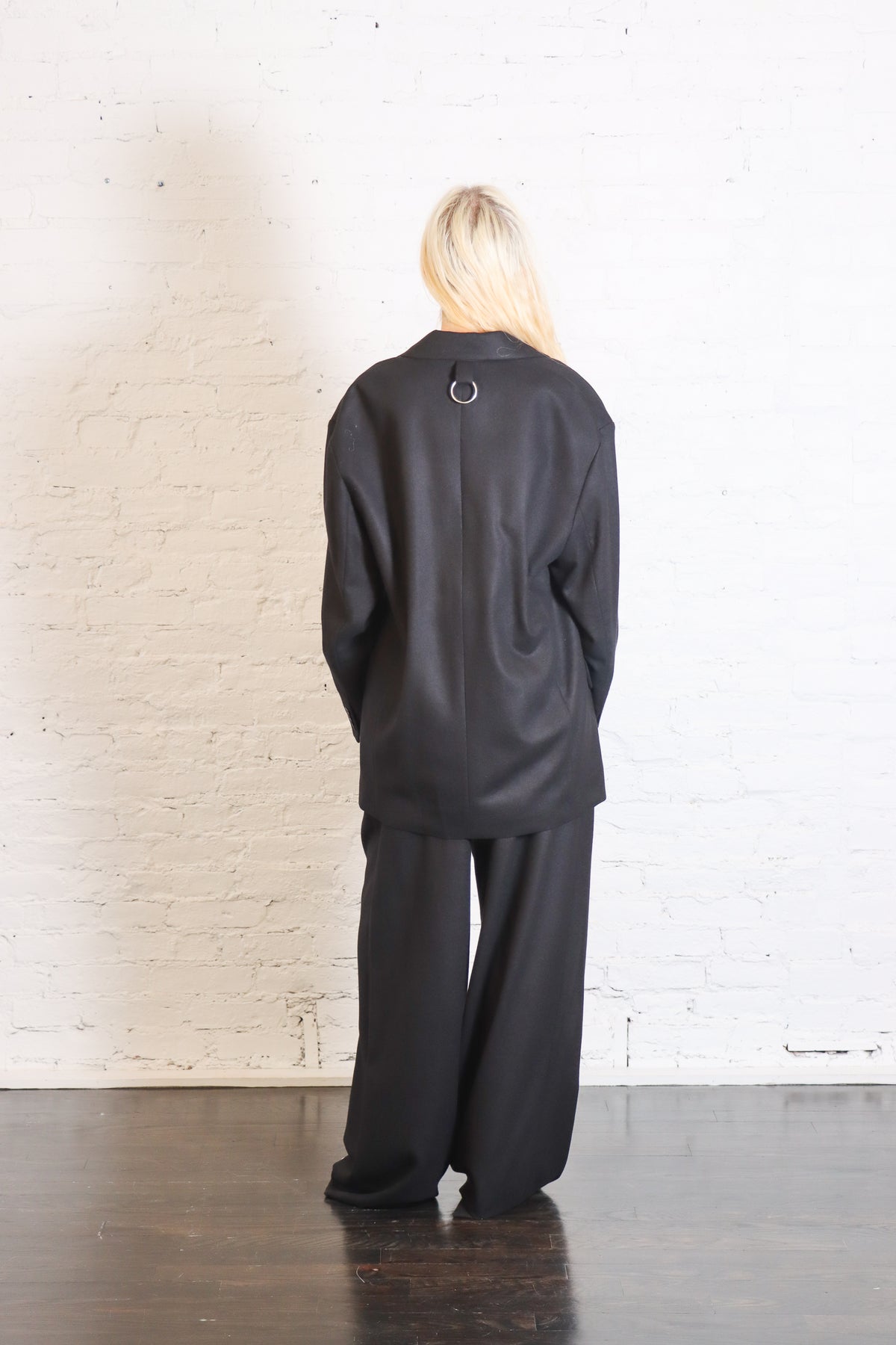 Cashmere Suiting Liam Blazer in Black by Tibi-Tibi-Idlewild-Cincinnati