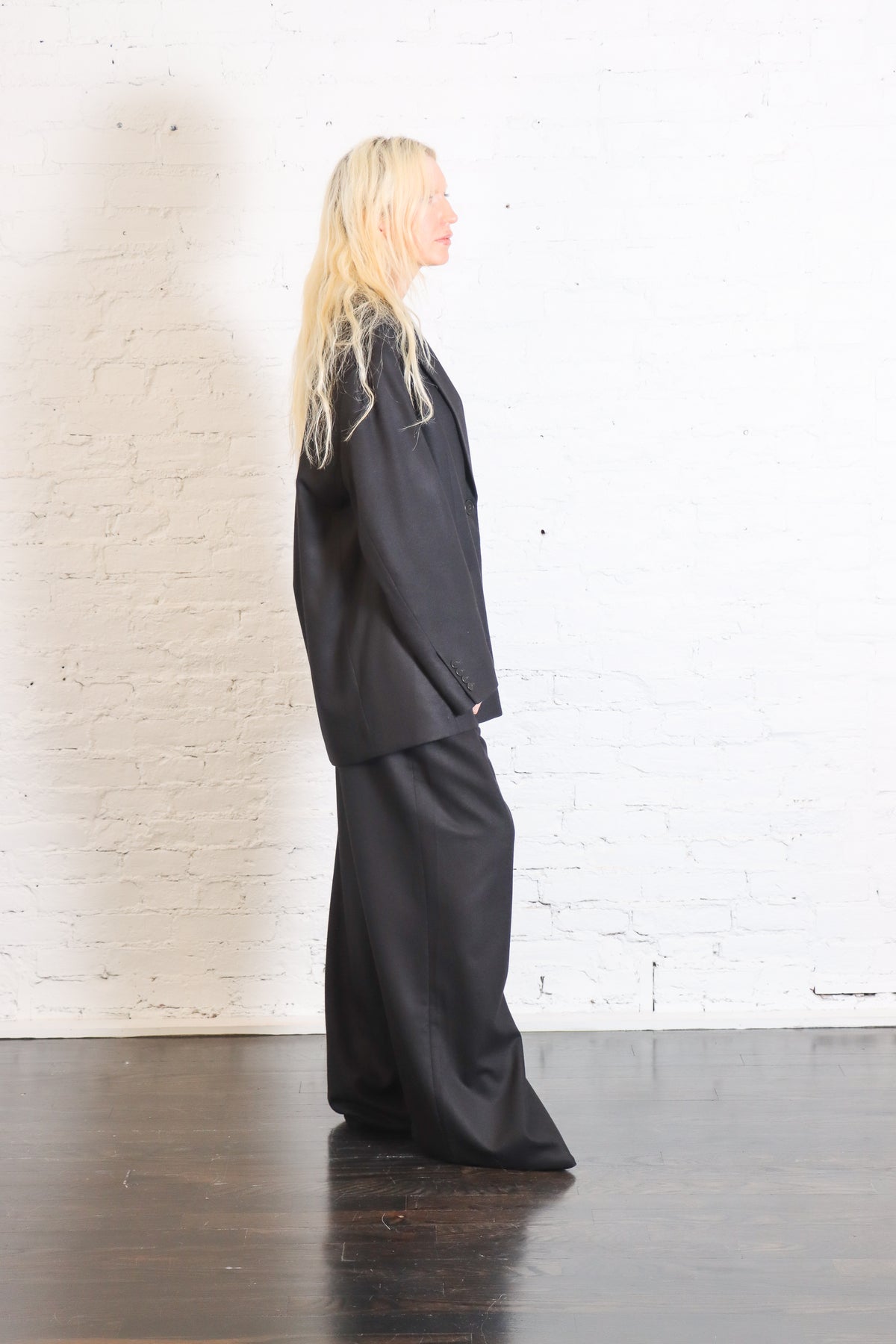 Cashmere Suiting Liam Blazer in Black by Tibi-Tibi-Idlewild-Cincinnati