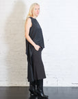 Cedric Suiting Detached Zipper Skirt in Grey Multi by Tibi-Tibi-Idlewild-Cincinnati