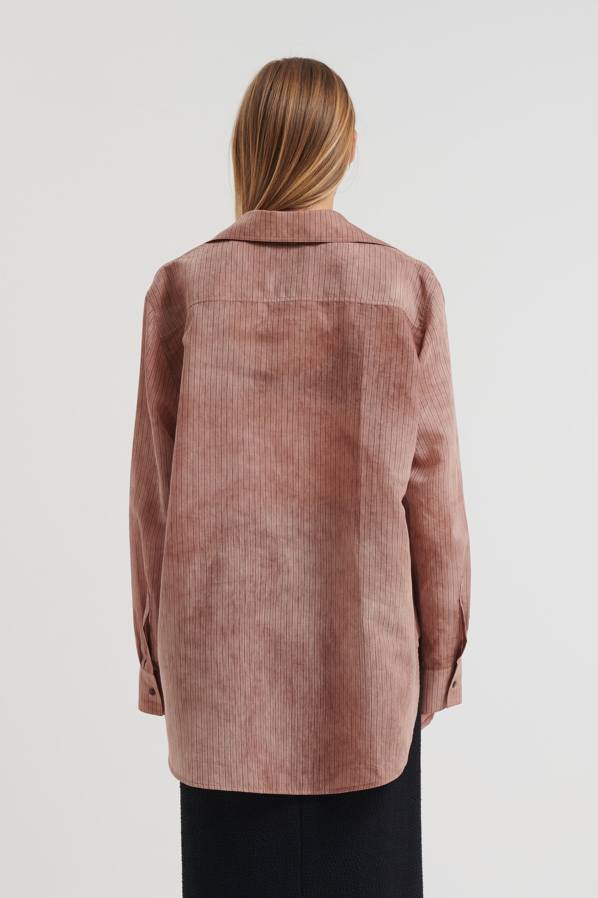 Chaska Blouse in Terracotta by Nanushka-NANUSHKA-Idlewild-Cincinnati