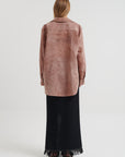 Chaska Blouse in Terracotta by Nanushka-NANUSHKA-Idlewild-Cincinnati