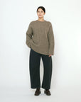 Chunky Mockneck Sweater in Taupe by 7115 by Szeki-7115 by Szeki-Idlewild-Cincinnati