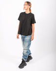 A-Line Tee in Black by Kowtow-Idlewild