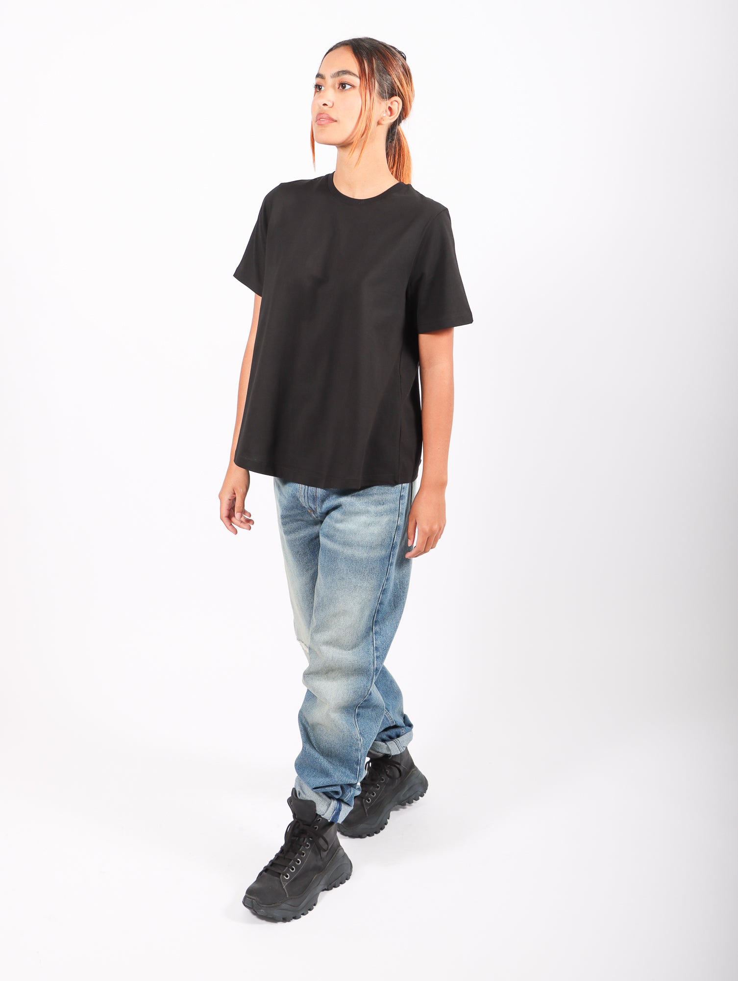 Classic A-Line Tee in Black by Kowtow-Kowtow-Idlewild-Cincinnati