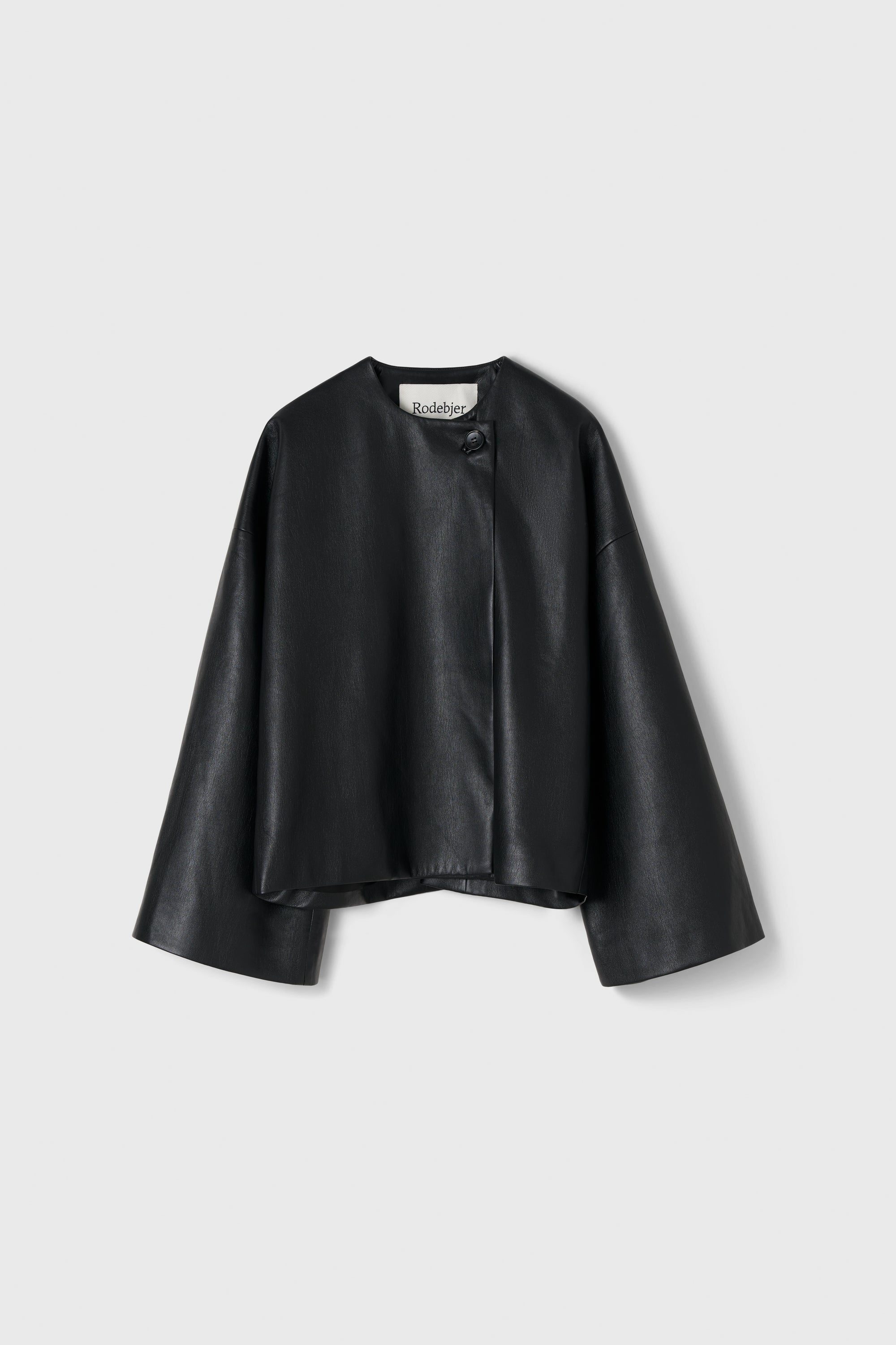 Cleo Recycled Leather Top in Black by Rodebjer-Rodebjer-Idlewild-Cincinnati