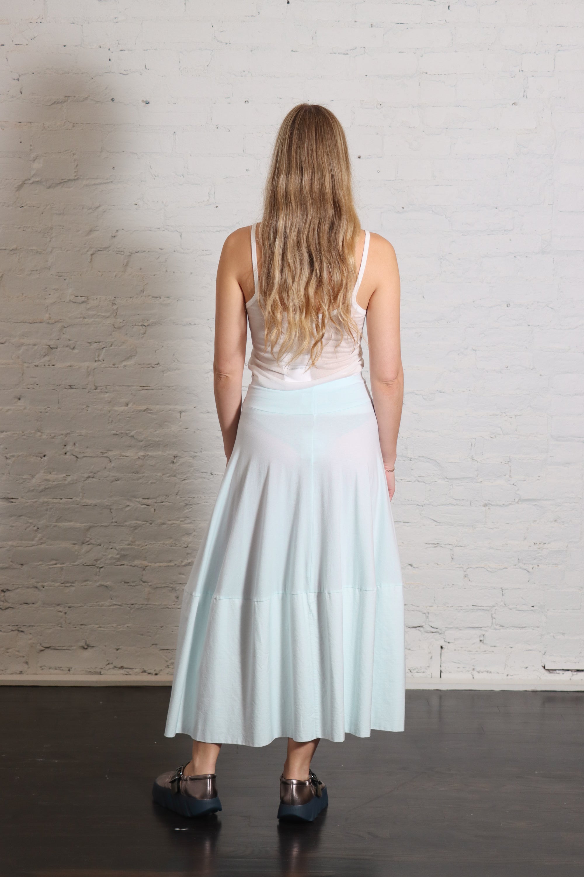 Cobi Jersey + Woven Skirt in Acqua by Labo.Art-Labo.Art-Idlewild-Cincinnati