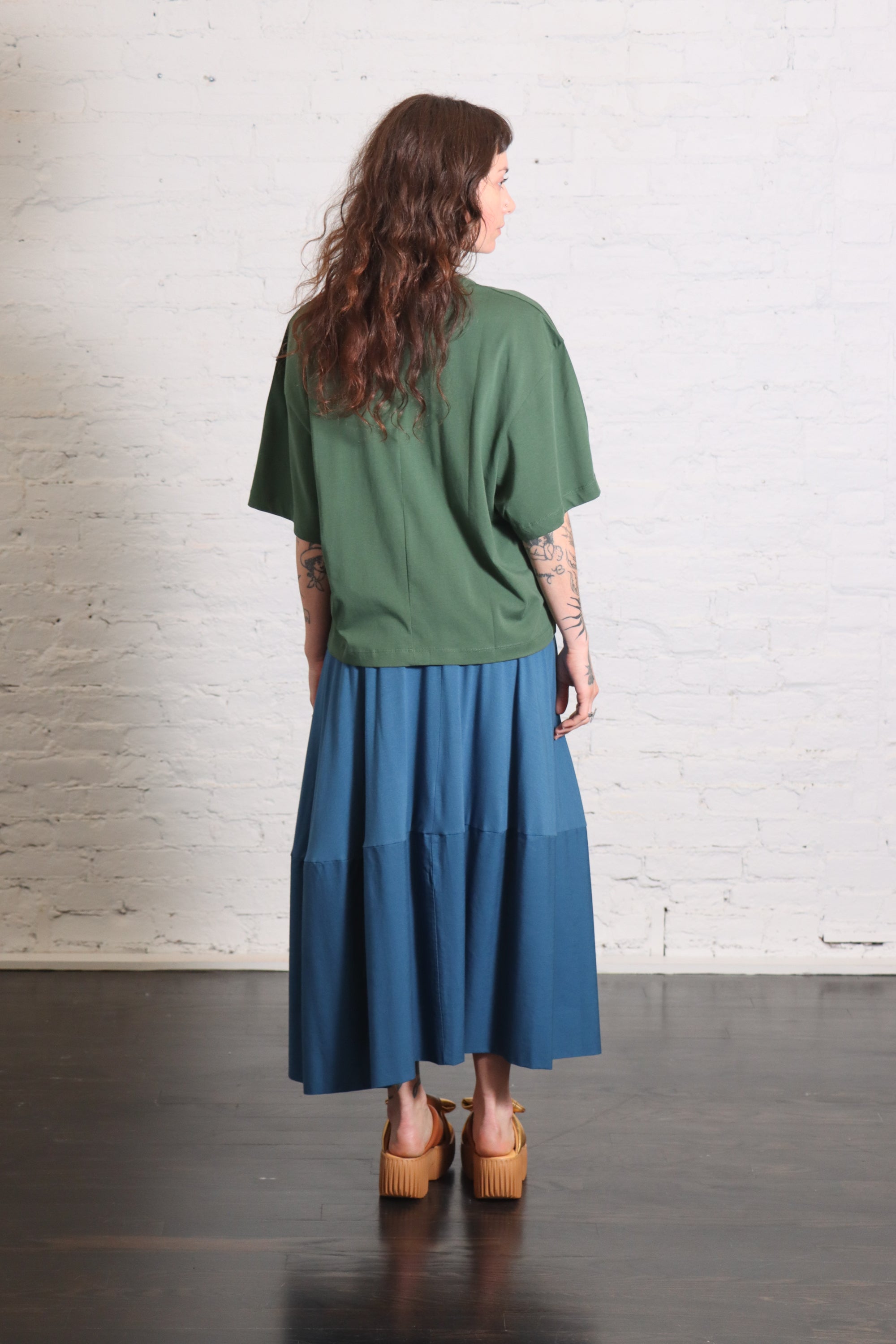 Cobi Jersey + Woven Skirt in Itaca by Labo.Art-Labo.Art-Idlewild