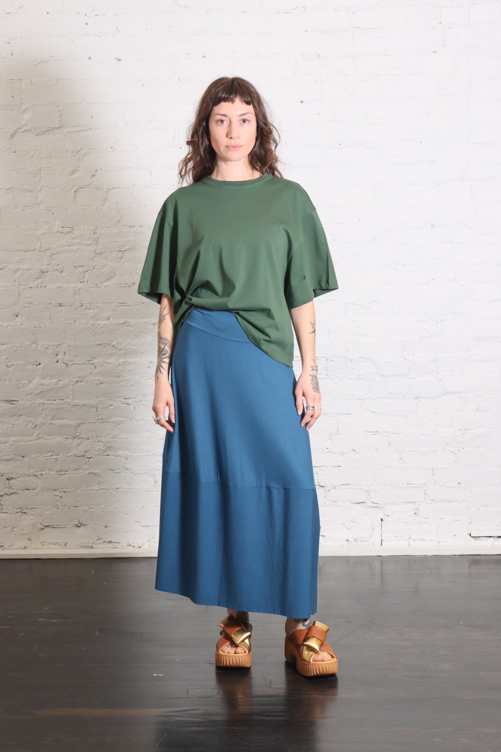 Cobi Jersey + Woven Skirt in Itaca by Labo.Art-Labo.Art-Idlewild