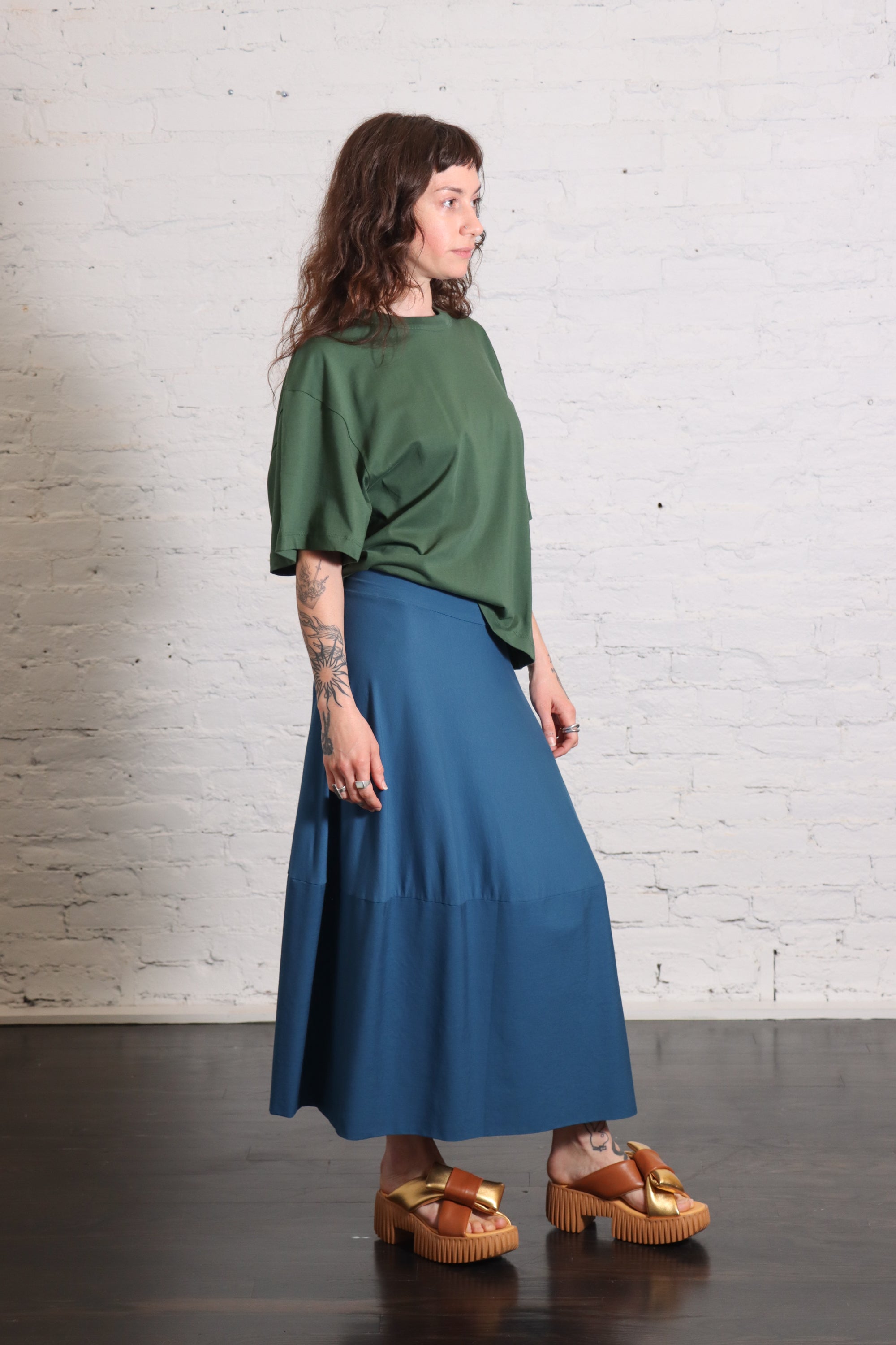 Cobi Jersey + Woven Skirt in Itaca by Labo.Art-Labo.Art-Idlewild