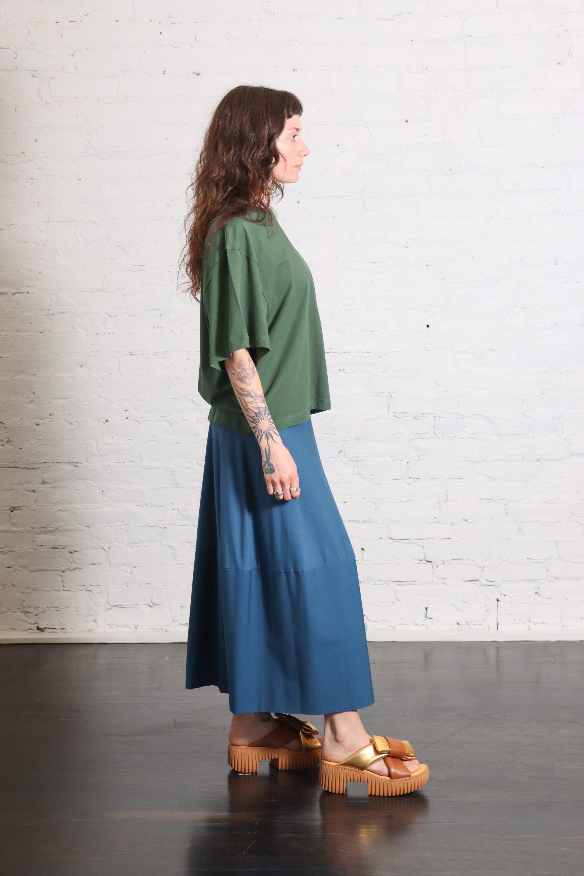 Cobi Jersey + Woven Skirt in Itaca by Labo.Art-Labo.Art-Idlewild