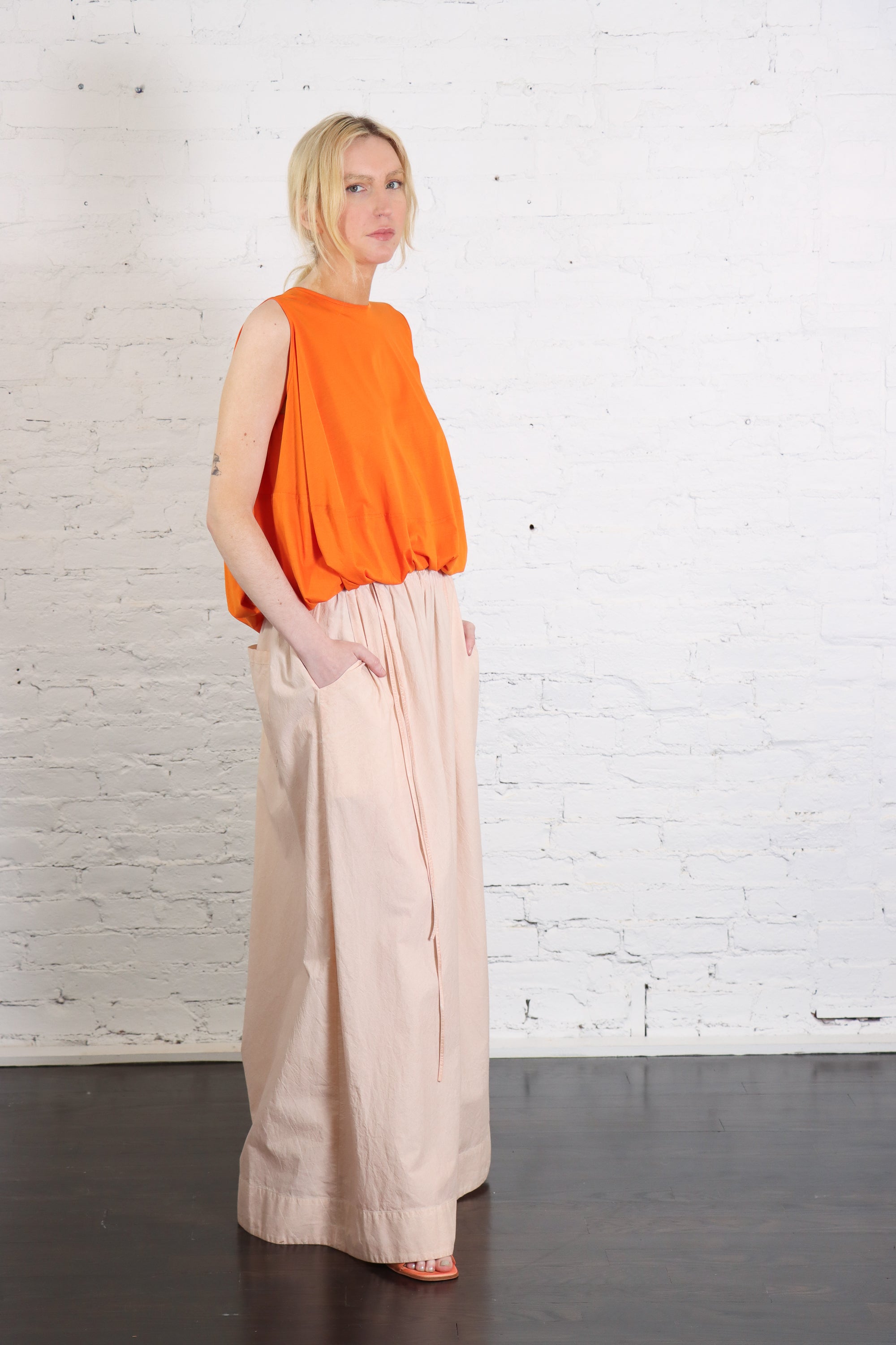 Cocoon Top in Orange by Melitta Baumeister-Melitta Baumeister-Idlewild-Cincinnati