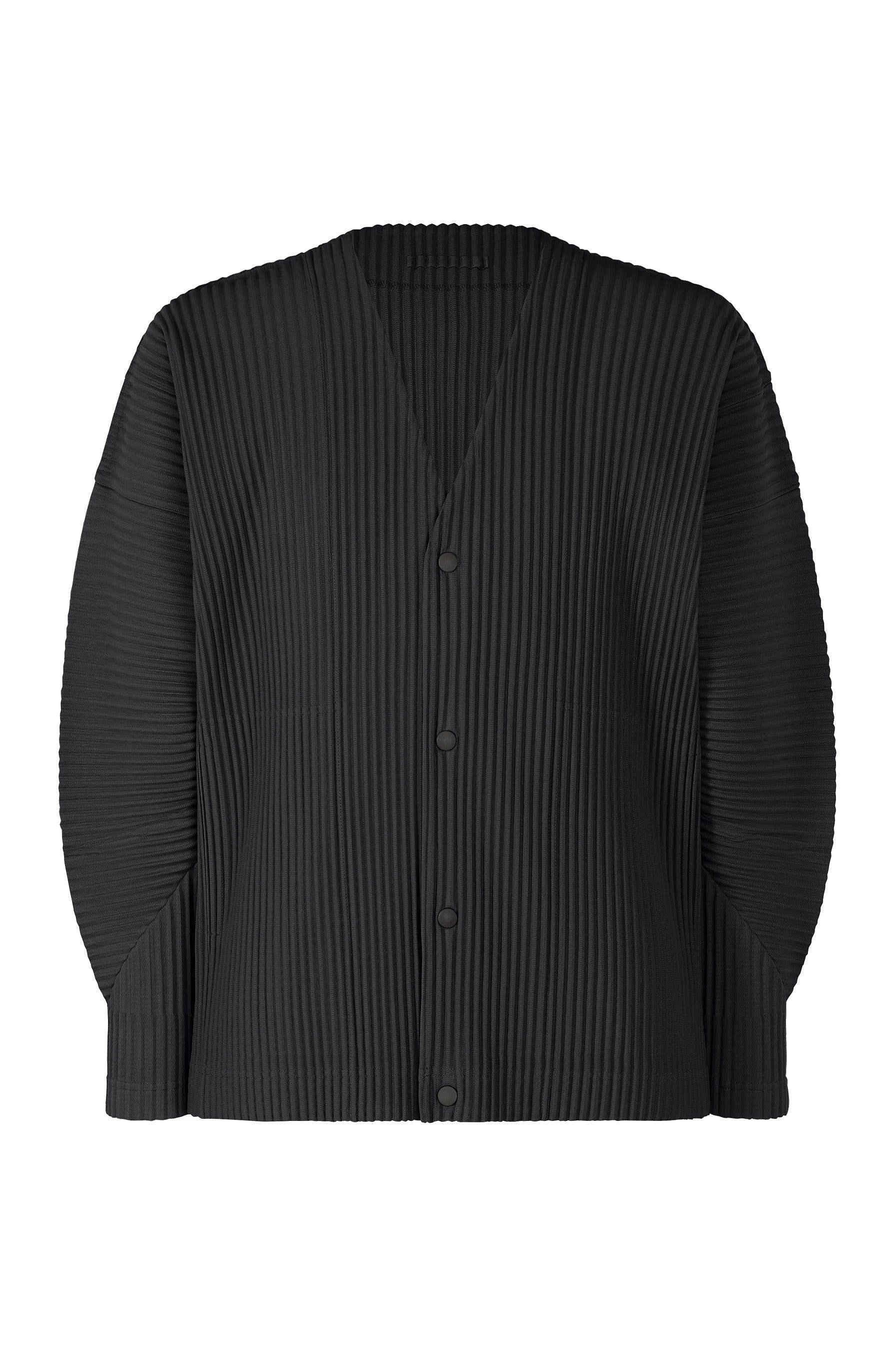 Color Pleats 1 Jacket in Black by Homme Plissé Issey Miyake-Jackets-Homme Plissé Issey Miyake-Idlewild