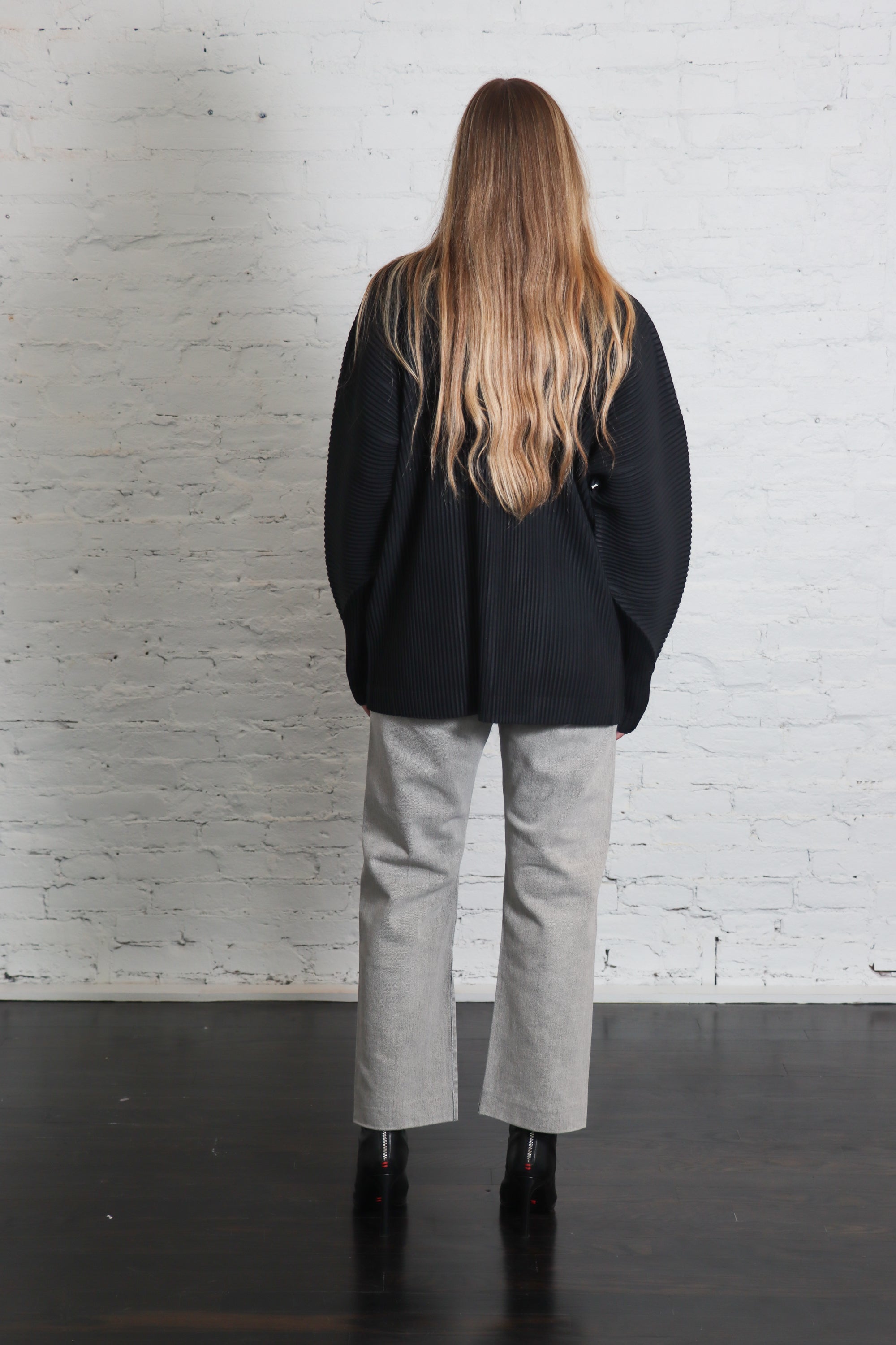 Color Pleats 1 Jacket in Black by Homme Plissé Issey Miyake – Idlewild