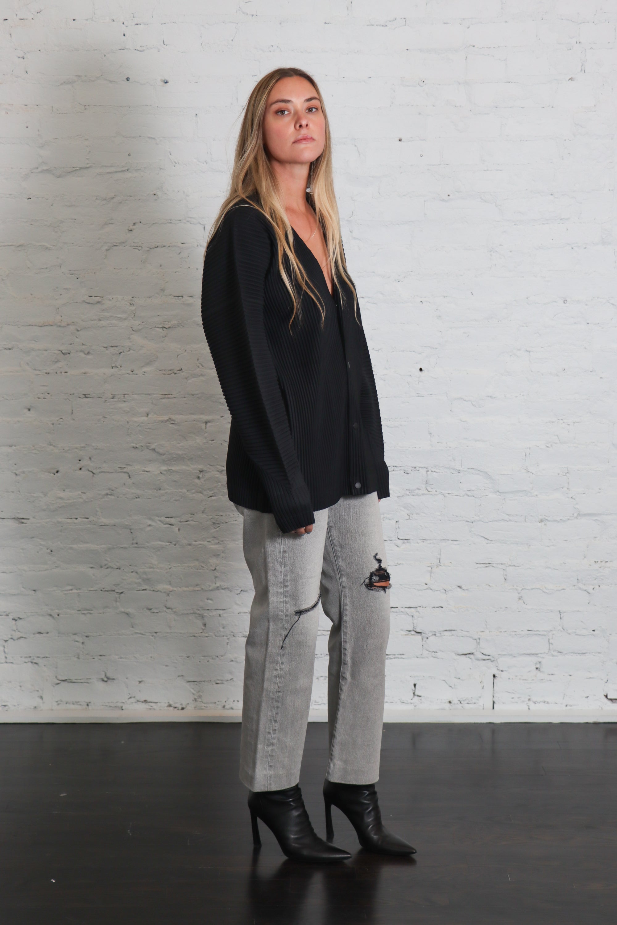 Color Pleats 1 Jacket in Black by Homme Plissé Issey Miyake-Homme Plissé Issey Miyake-Idlewild-Cincinnati