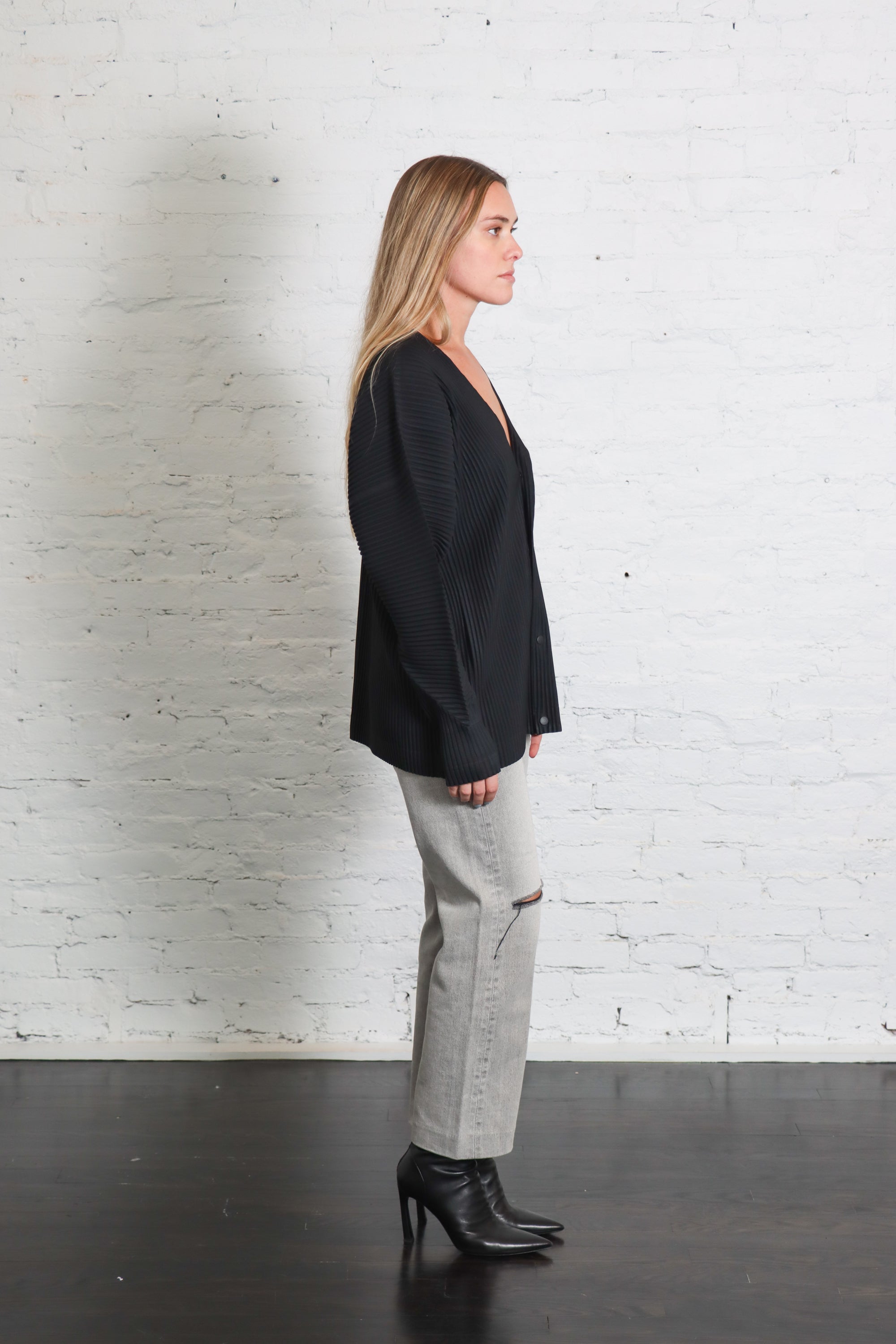 Color Pleats 1 Jacket in Black by Homme Plissé Issey Miyake-Homme Plissé Issey Miyake-Idlewild-Cincinnati