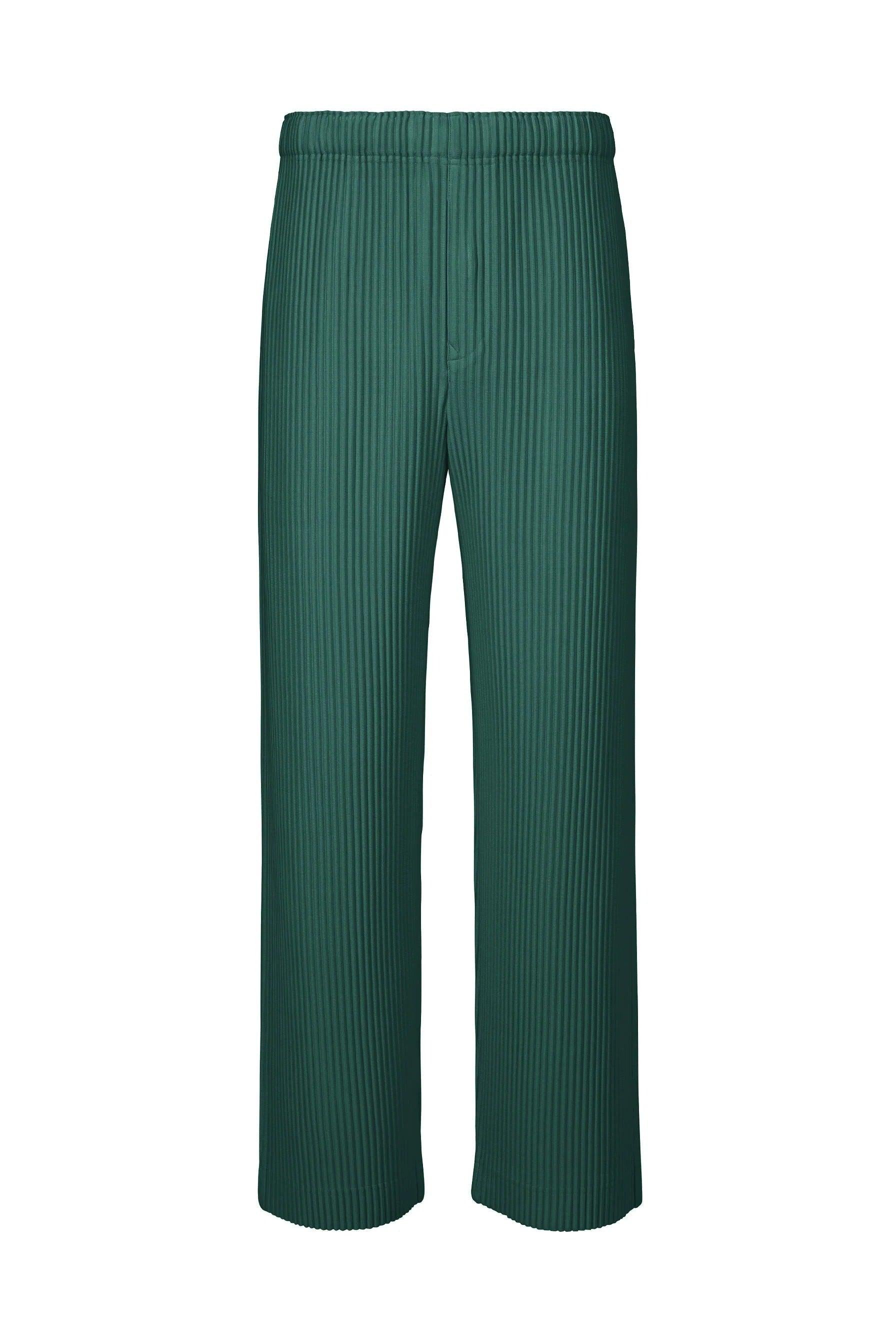 Color Pleats 1 Pant in Ocean Blue by Homme Plissé Issey Miyake