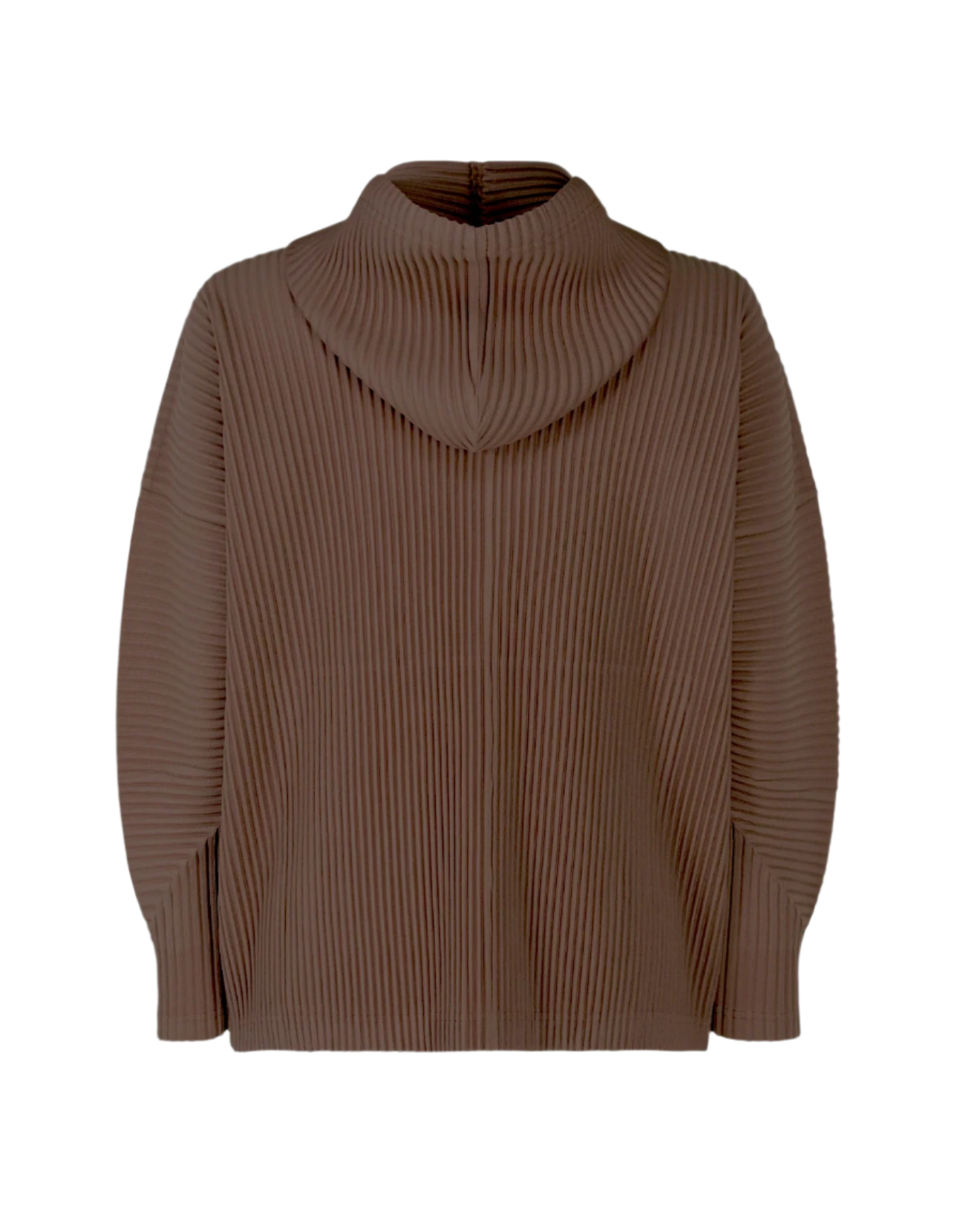 Color Pleats Long Sleeve in Edge Brown by Homme Plissé Issey Miyake-Tops-Homme Plissé Issey Miyake-Idlewild
