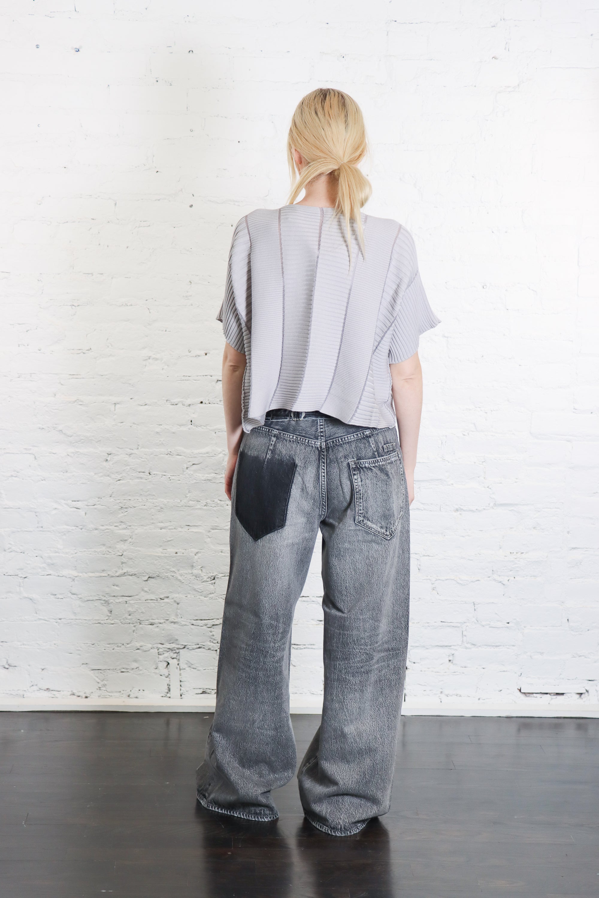 Column Knit Cardigan in Gray by Issey Miyake – Idlewild