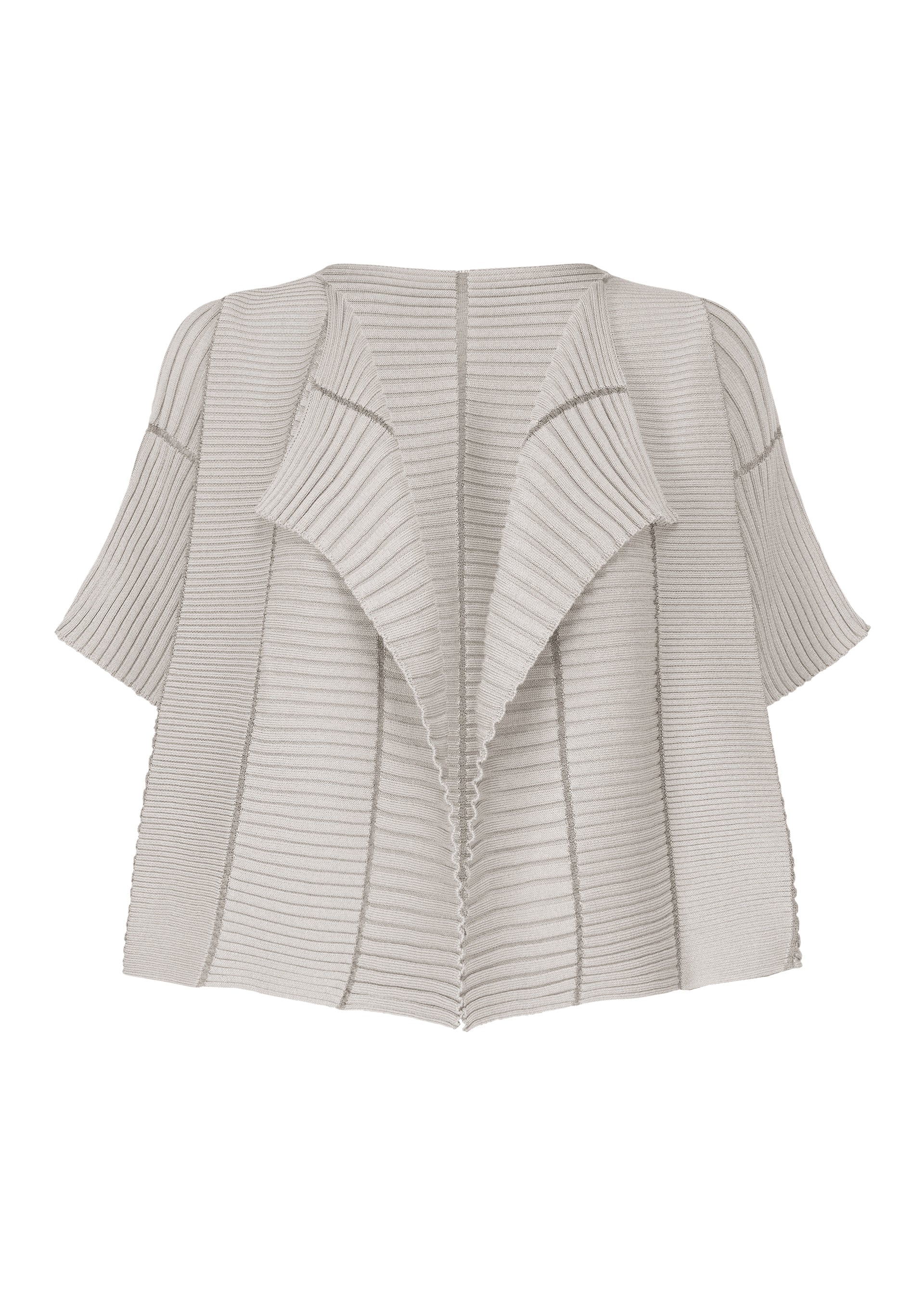 ヤマーみき Column Knit Cardigan in Gray by Issey Miyake – Idlewild