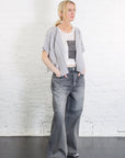 Column Knit Cardigan in Gray by Issey Miyake-Issey Miyake-Idlewild-Cincinnati