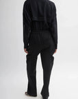 Compact Ultra Stretch Knit Sculpted Meir Pant in Black by Tibi-Tibi-Idlewild-Cincinnati