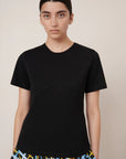 Contour Tee in Black by Kowtow-Tops-Kowtow-Idlewild