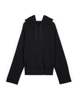 Contrast Hoodie in Black by Kowtow-Tops-Kowtow-Idlewild