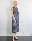 Cotton Zigzag Dress in Gray by Pleats Please Issey Miyake-Pleats Please Issey Miyake-Idlewild-Cincinnati