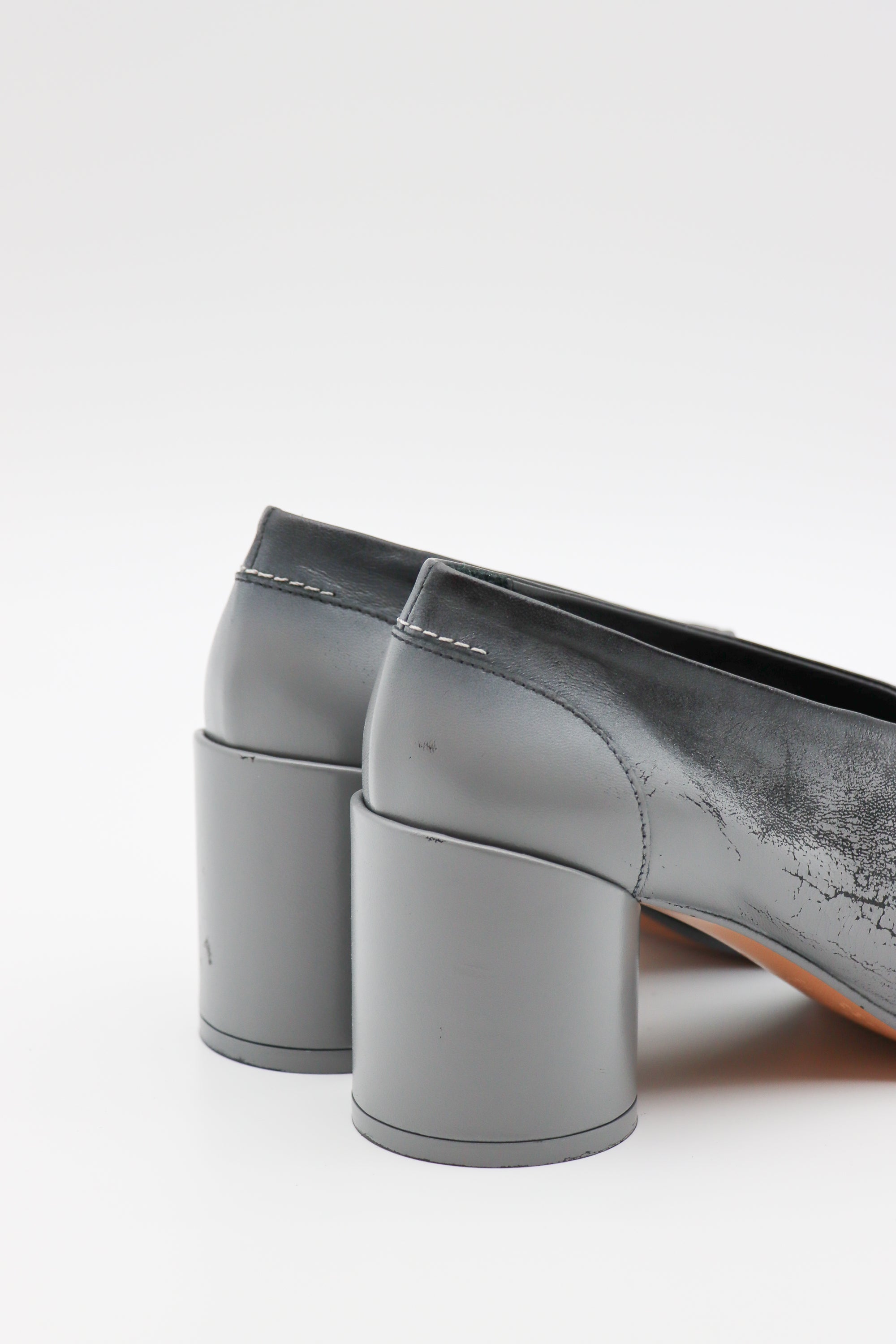 Court Shoe in Painted Slate by MM6 Maison Margiela-MM6-Idlewild-Cincinnati