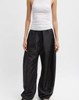 Crispy Nylon Winslow Pant in Black by Tibi-Tibi-Idlewild-Cincinnati