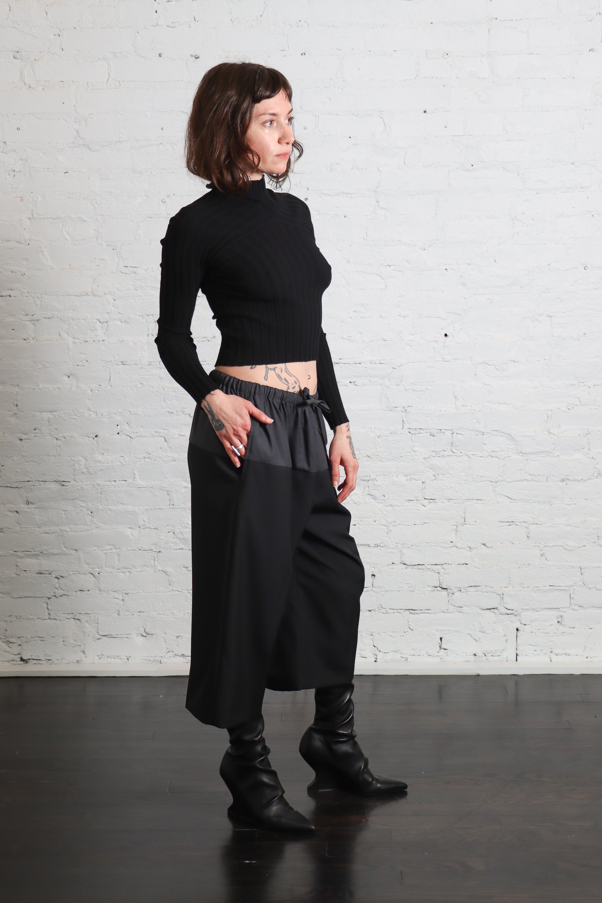 Elephant Knit Top in Black by Issey Miyake – Idlewild