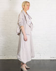 Cropped Nylon Asymmetrical Jacket in Putty by Planet-Planet-Idlewild-Cincinnati