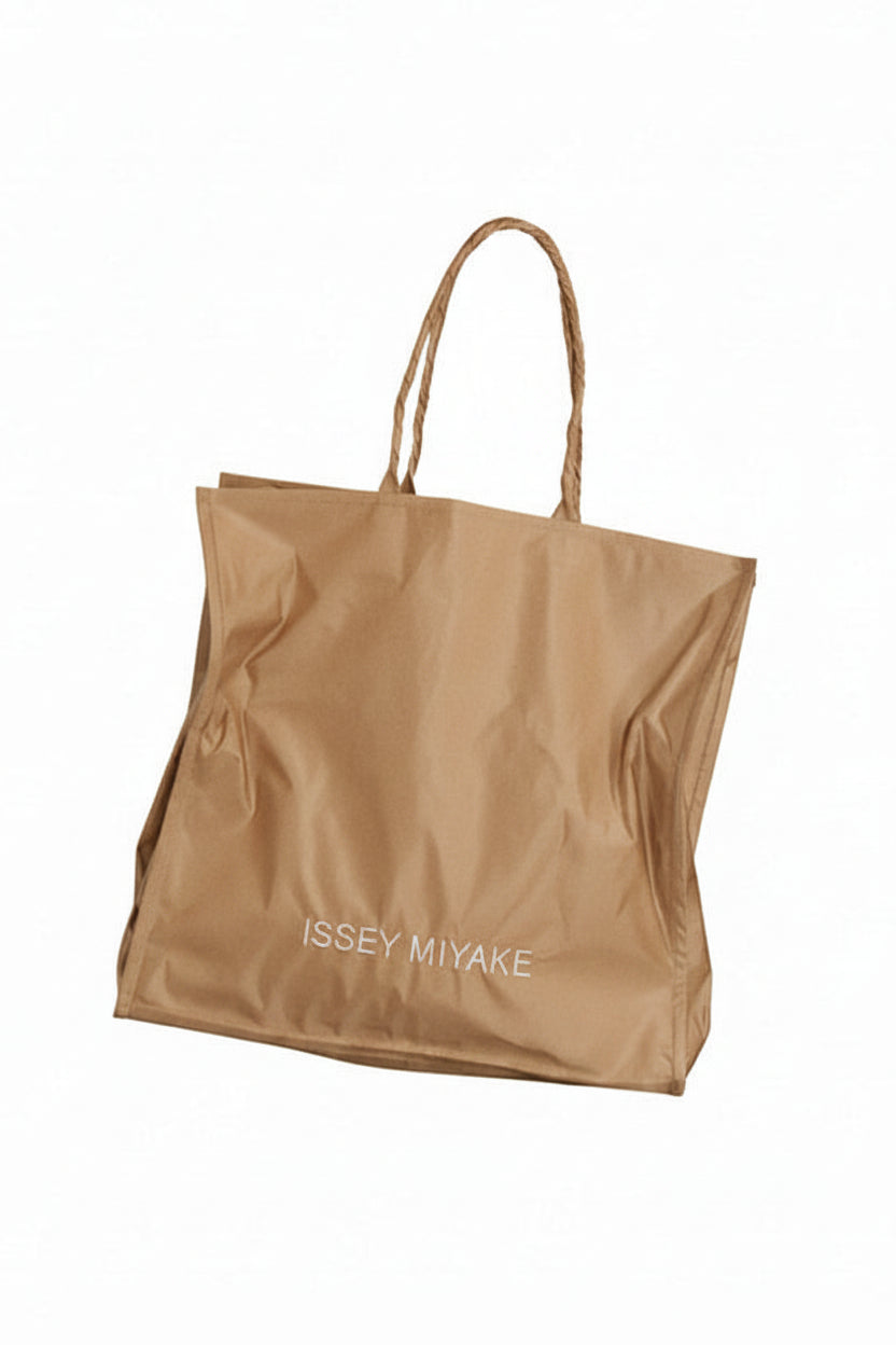 Crumpable Bag in Light Brown by Issey Miyake-Issey Miyake-Idlewild-Cincinnati