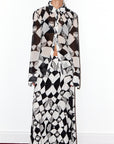 Cruz Shirt in Graphic Roses Print by Shwetambari-Shwetambari-Idlewild-Cincinnati