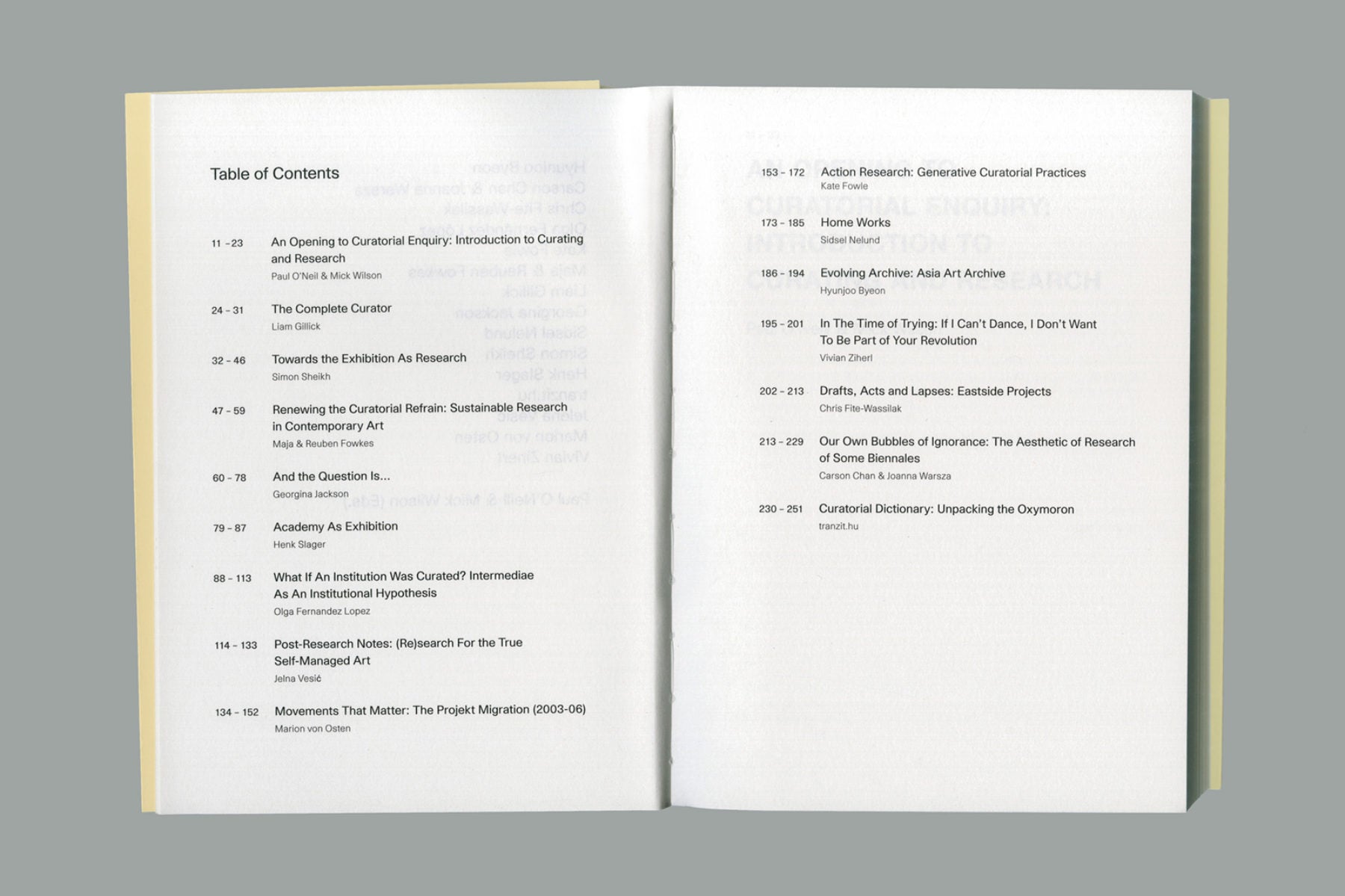 Curating Research-ARTBOOK | D.A.P.-Idlewild