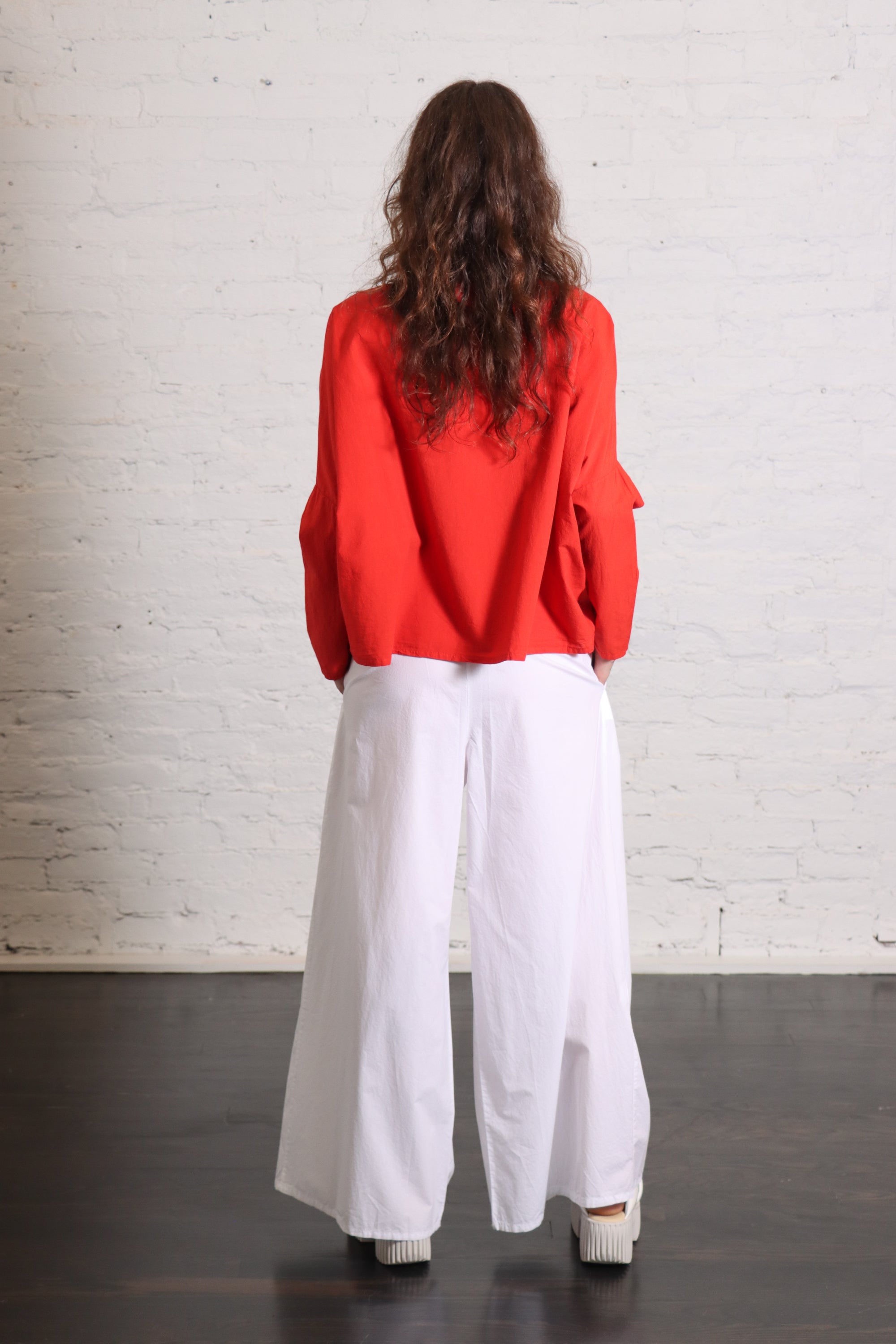 Dalla Clara Pants in White by Labo.Art-Labo.Art-Idlewild