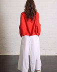 Dalla Clara Pants in White by Labo.Art-Labo.Art-Idlewild
