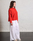 Dalla Clara Pants in White by Labo.Art-Labo.Art-Idlewild