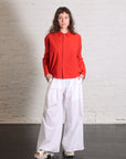 Dalla Clara Pants in White by Labo.Art-Labo.Art-Idlewild