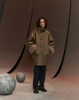 Dart Jacket in Shearling Brown by Henrik Vibskov-Henrik Vibskov-Idlewild-Cincinnati