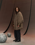 Dart Jacket in Shearling Brown by Henrik Vibskov-Henrik Vibskov-Idlewild-Cincinnati