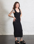 Dimension Tank Maxi Dress in Black by Enza Costa-Enza Costa-Idlewild-Cincinnati