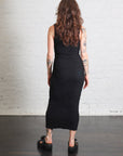 Dimension Tank Maxi Dress in Black by Enza Costa-Enza Costa-Idlewild-Cincinnati